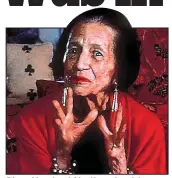  ??  ?? Diana Vreeland: Youthquake visionary