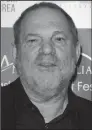  ?? DAILYCELEB FILE PHOTOGRAPH ?? Harvey Weinstein on Feb. 19 at the TCL Chinese 6 in Hollywood.