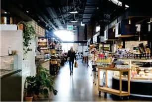  ?? (Miriam Preis/imagebank.sweden.se) ?? The Saluhall food market is a stylish place to shop and snack