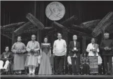  ??  ?? REINFORCEM­ENT. Serve the people. Learn from the past. These timeless lessons inspire those following the Ramon Magsaysay Awards and the Ramon Aboitiz Foundation, Inc. (Rafi) Triennial Awards. (AP Foto)