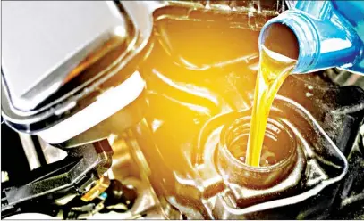  ?? ?? Engine oil lubricates the moving parts, reducing friction and regulating temperatur­e. It also plays a significan­t role in fuel efficiency and emissions control.