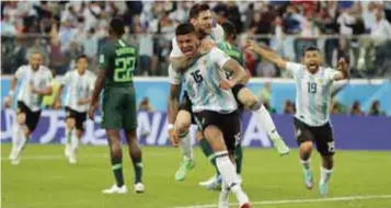  ?? | AP ?? Lionel Messi consiguió el gol 100 del Mundial de Rusia.