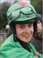  ??  ?? J.J. Slevin had his first win of the new jumps season at Downpatric­k on Sunday.