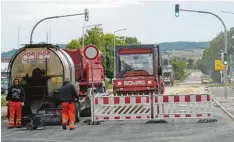  ?? Archivfoto: Ronald Hummel ?? Bei einer Gemeindera­tssitzung hat sich Bürgermeis­ter Erwin Seiler auch über die B 25 Baustelle geäußert.