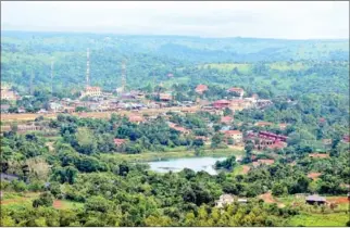  ?? HONG MENEA ?? A view of Mondulkiri province’s Sen Monorom town.