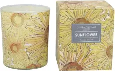  ??  ?? Gisela Graham Boxed Scented Candle – Sunflowers, £10.99.