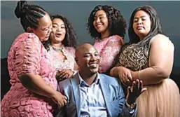  ??  ?? Musa Mseleku, a man with four wives has showcased his unique family as part of a reality show — “Uthando Nes’thembu” on DSTV