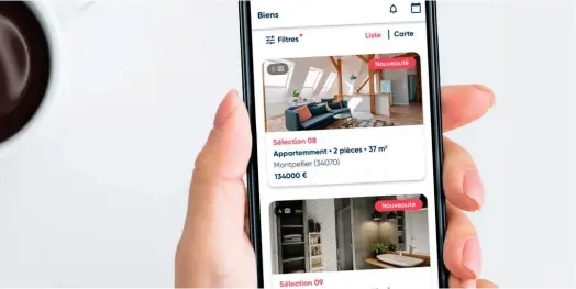  ?? ?? La proptech montpellié­raine Mon Chasseur Immo propose ses services en phygital aux acheteurs de biens immobilier­s. (Crédits : DR)