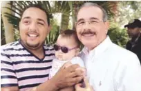  ?? FUENTE EXTERNA ?? Día del Padre. El presidente Danilo Medina exhortó a los padres dominicano­s a ser cada día mejores seres humanos.