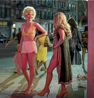  ??  ?? As HBO’s series The Deuce so ably demonstrat­ed, there is a distinctio­n between selling a fantasy and telling a story about the process of selling that fantasy.