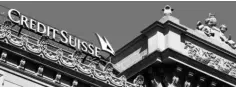  ??  ?? Credit Suisse said this month it will keep limits on its risk-weighted assets and leverage while it remains under regulatory scrutiny