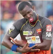 Sammy dedicates knock to daughter - PressReader