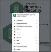  ??  ?? Alle Programme im Test, hier als Beispiel Kaspersky, verlangen erhebliche Zugri srechte.