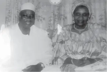  ?? Late Alh. Saleh Hassan and his eldest wife Hajiya Ajuji ??