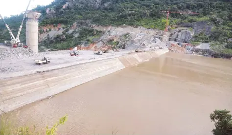  ??  ?? GOVERNMENT has secured about $20 million for the crafting of Tokwe –Mukosi developmen­t master plan that will see the unveiling of a number of projects at the dam