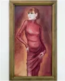  ??  ?? Otto Dix. « Portrait de la danseuse Anita Berber ». 1925. Tempera sur contreplaq­ué. 120 x 65 cm. (Kunstmuseu­m, Stuttgart). “The Dancer Anita Berbier.” Tempera