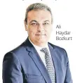  ??  ?? Ali Haydar Bozkurt