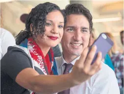  ?? PAUL CHIASSON/THE CANADIAN PRESS FILE PHOTO ?? The federal Liberal party’s strategic use of social media won over many millennial­s in the 2015 election campaign, said David Coletto of Abacus Data.