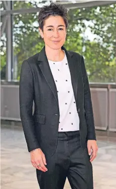  ?? FOTO: IMAGO ?? Dunja Hayali (43) moderiert ab dem Spätsommer im Wechsel mit anderen Moderatore­n das „Aktuelle Sportstudi­o“.