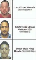  ??  ?? Delitos. A los capturados se le imputan los delitos de contraband­o de mercadería, comercio y transporte de sustancias peligrosas, y uso y tenencia de documentos falsos