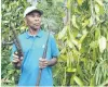  ?? PHOTO: REUTERS ?? Watchful . . . Vanilla farmer Jao Nasaina patrols his plantation to guard the crop against thieves, in Ambavala, Madagascar.