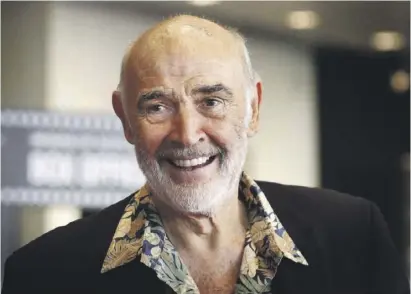  ?? Foto: Danny Lawson/dpa ?? James-Bond-Legende Sean Connery ist im Alter von 90 Jahren gestorben.