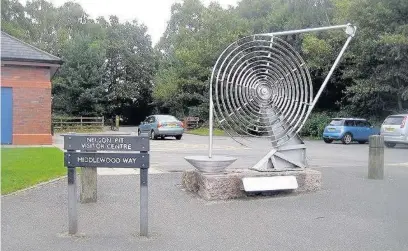  ??  ?? ●● Parking charges are being introduced at Nelson Pit Visitor Centre in Poynton