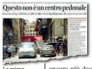  ??  ?? La prima pagina del «Corriere Fiorentino» di venerdì