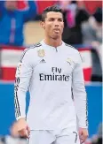  ?? REUTERS ?? Real Madrid’s Cristiano Ronaldo.