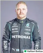  ??  ?? Valtteri Bottas