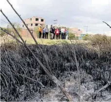  ?? |CORTESÍA ?? ¿Manos criminales o sequía? El incendio está bajo la lupa.