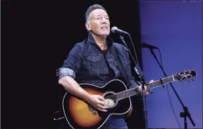  ?? Greg Allen / Associated Press ?? Despite Bruce Springstee­n’s longtime aversion to having his concerts filmed, a new DVD offers a relatively rare look at him and his E Street Band during a peak period in the late 1970s.