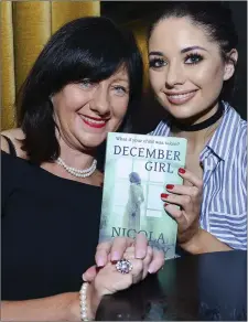  ??  ?? Anne and Dawn Finnegan at Nicola Cassidy’s book launch in the Grey Goose.