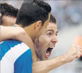  ?? FOTO: MORATA ?? Luis García, pilar en aquel Espanyol de Pochettino. Sueña con entrenar en Primera