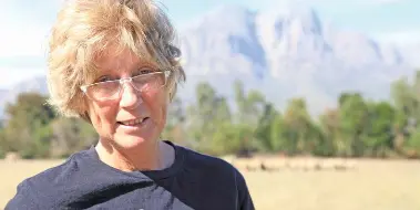  ??  ?? OPPOSITE PAGE: Mutton Merinos are used for meat production, as they are hardy and thrive under the climatic conditions of Wolseley. BELOW LEFT: Aletta Venter is a co-founder and director of the Afrikara Agroecolog­y Co- operative.