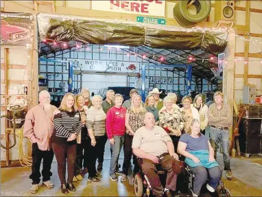  ?? SUBMITTED PHOTO ?? The Lincoln High Class of 1974 recently celebrated its 45-year reunion at Bryan and Mary Freeman’s Rat Room Garage.