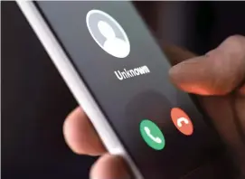  ?? TNS FILE ?? NO ONE’S HOME: The explosion of so-called robocalls has prompted growing anger among consumers and a rare moment of bipartisan action in Congress, with both houses passing bills, and a new agreement being worked out to reconcile the two versions.