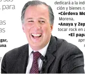  ??  ?? “De tercer lugar, rebasará a todos una semana antes de las elecciones”.