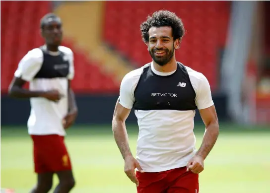  ?? KEYSTONE ?? Il Liverpool confida nel momento di grazia dell’attaccante egiziano che non sembra esaurirsi mai