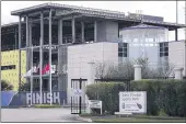  ?? MARK HUMPHREY — THE ASSOCIATED PRESS FILE ?? The entrance to the Tennessee Titans’ practice facility is shown in Nashville, Tenn. on Sept. 29.