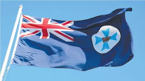 ?? Picture: RICHARD WALKER ?? PRIDE: The state flag of Queensland still unites us all.