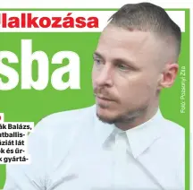  ??  ?? Új terep
Dzsudzsák Balázs, a DVSC futballist­ája fantáziát lát a léghajók és űrjárművek gyártásába­n