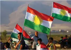  ?? AFP ?? On a superficia­l level, Tel Aviv would gain because the Kurds sit on plentiful oil. Unlike Arabs, they are keen to sell to Israel