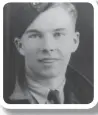  ??  ?? Flight Sergeant Royal Canadian Air Force WW11 Rear Gunner Patrick Edward Donnelly