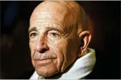  ?? EVAN VUCCI / AP 2017 ?? California real estate investor Tom Barrack, a close friend of Donald Trump, was interviewe­d by investigat­ors for the Russia probe.