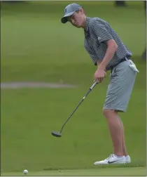  ?? PETE BANNAN — MNG FILE ?? Richie Kline, here during a match for Unionville, is headed to the U.S. Junior Amateur.