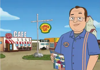  ?? CTV HANDOUT IMAGE VIA CP ?? Corner Gas Animated premieres Monday on The Comedy Network.