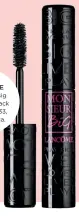  ??  ?? LANCÔME Monsieur Big Extreme Black Mascara, $33, lancome.ca.