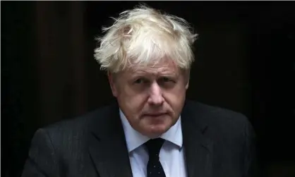  ?? Photograph: Anadolu Agency/Getty Images ?? The prime minister Boris Johnson. Clive Dix claims No 10 has not responded to his proposals concerning the UK’s resilience to vaccineres­istant Covid variants.
