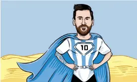  ?? ?? Lionel Messi will be in his fifth World Cup, having reached the 2014 final, but he has not won it yet Illustrati­on: Matthew Green